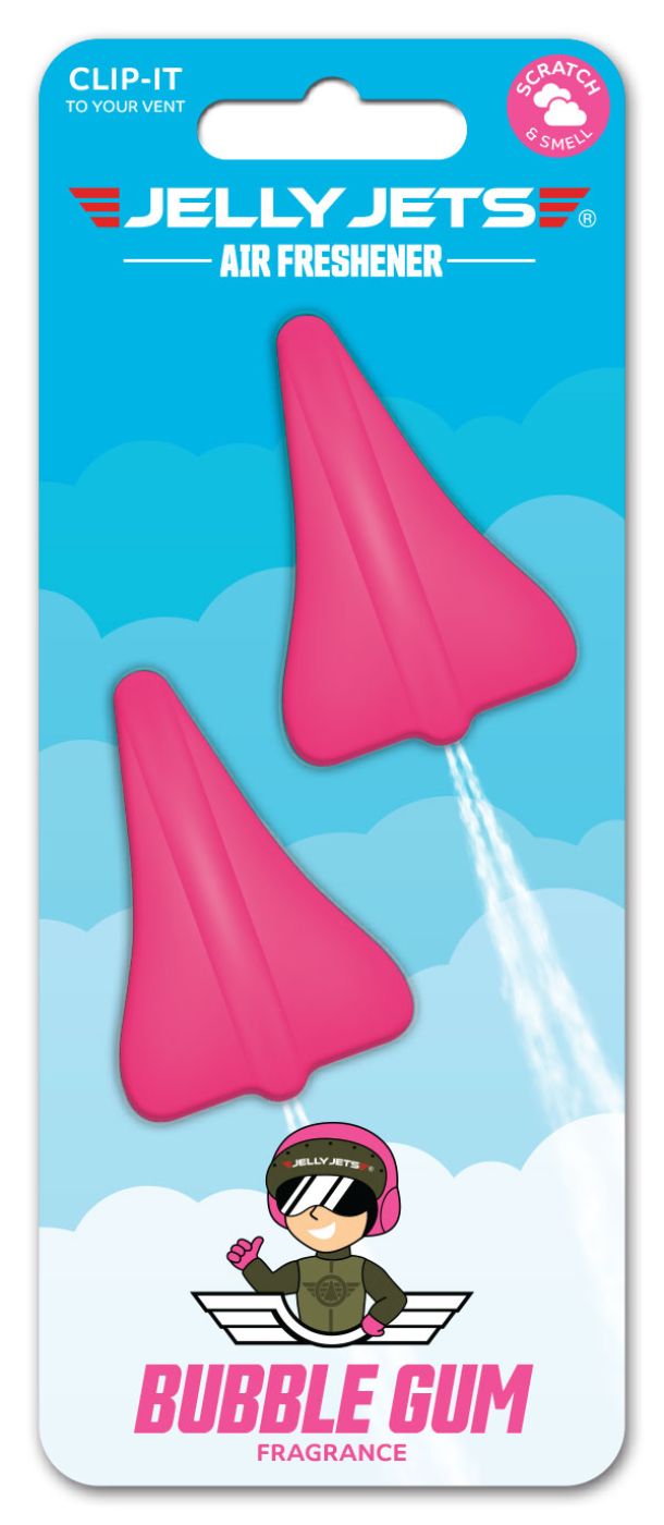 Jelly Jets Bubble Gum Vent Air Freshener