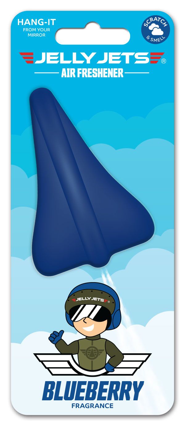 Jelly Jets Blueberry Hanging Air Freshener